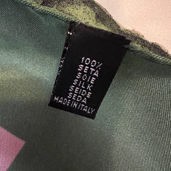 NWOT Fly Formal Quail & Magnolia Silk Scarf - Picture 7 of 8